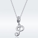 Letter P Pendant Charm - Lullaboo